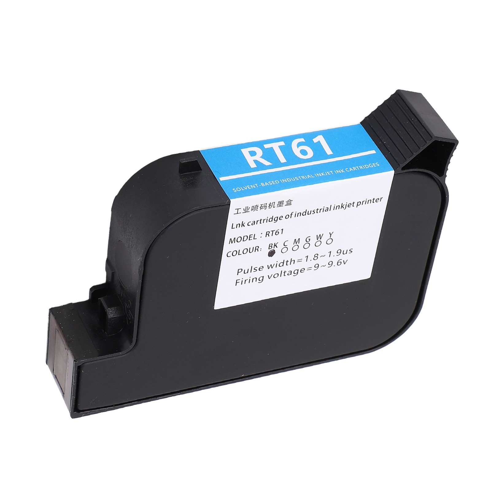 RT61 Ink Cartridge 42ML Black Quick Dry Ink Cartridge For SC12 SC12T CP12 CP12W