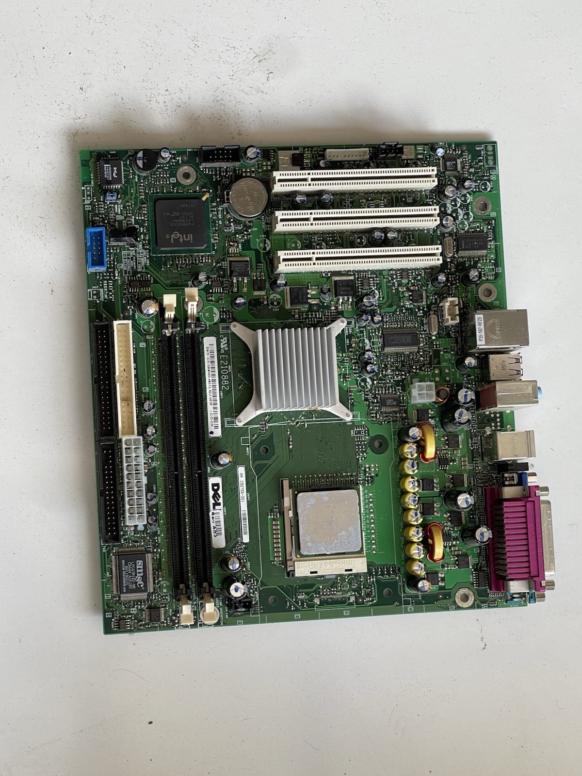 Dell Dimension 2400 3000 Socket 478 Motherboard w/ CPU DDR C2425 WF887 Untested