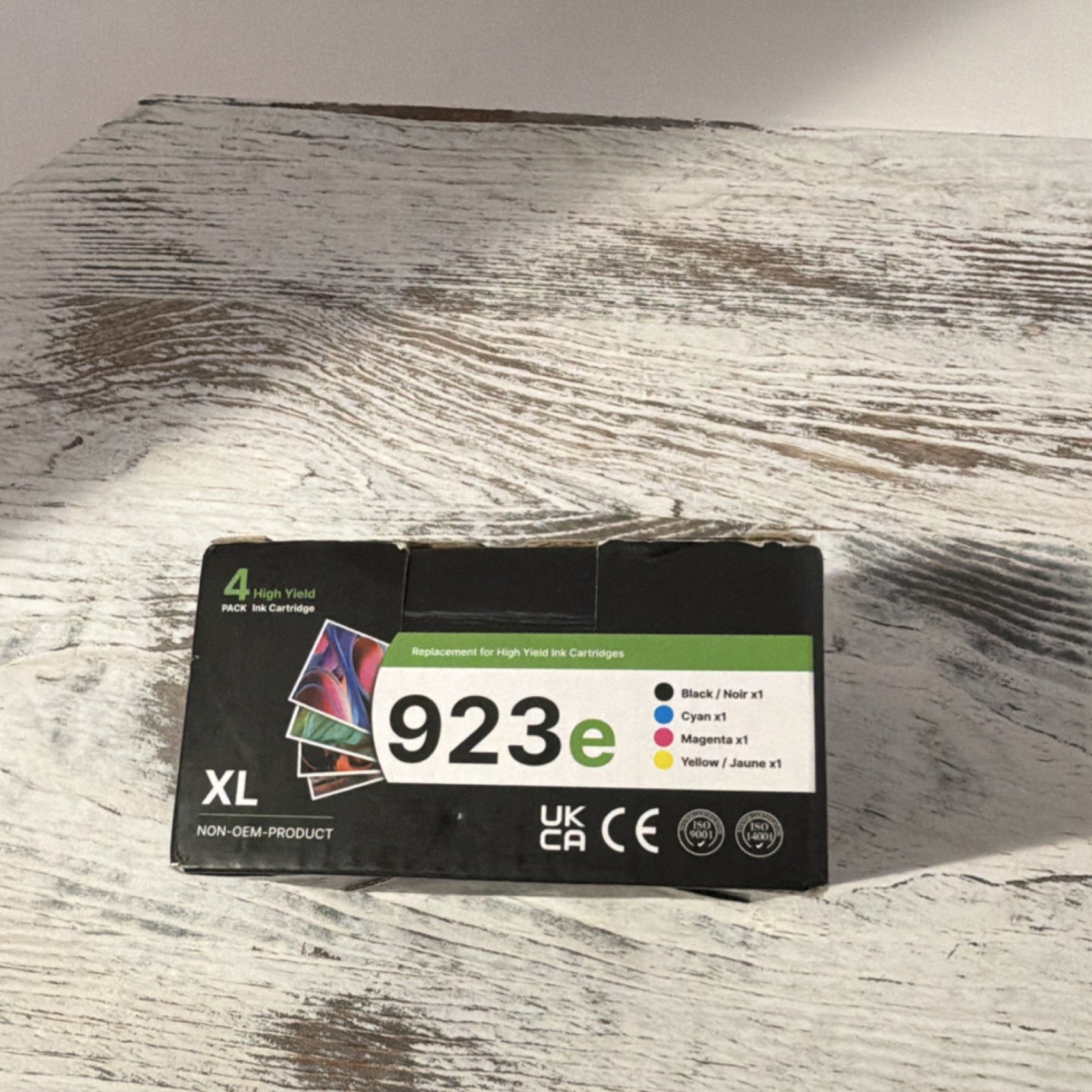 Sheengo 923e XL Compatible Ink Cartridge Set For HP Black Cyan Magenta Yellow