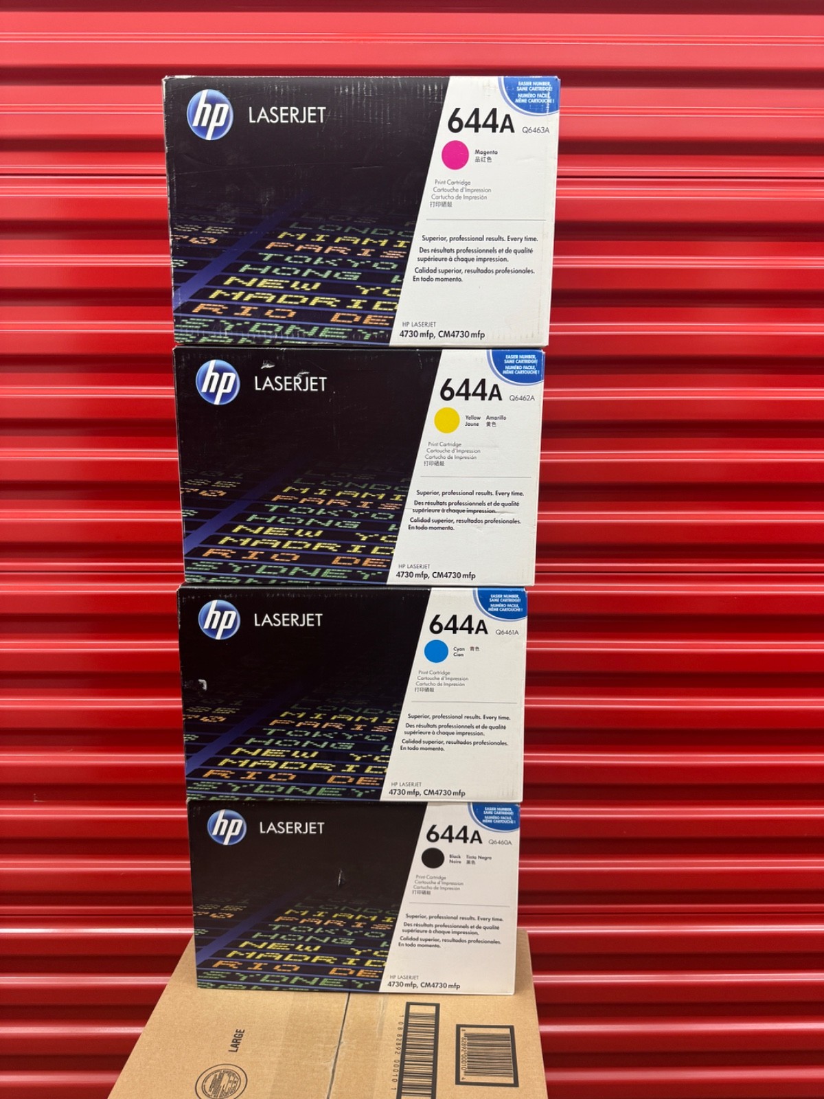 Genuine HP Color LaserJetQ6460A Q6461A Q6462A Q6463A