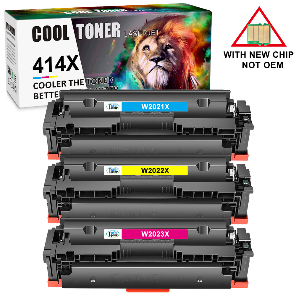 WITH Chips W2020A W2020X 414X Toner for HP Laserjet Pro M454dw MFP M479dw lot