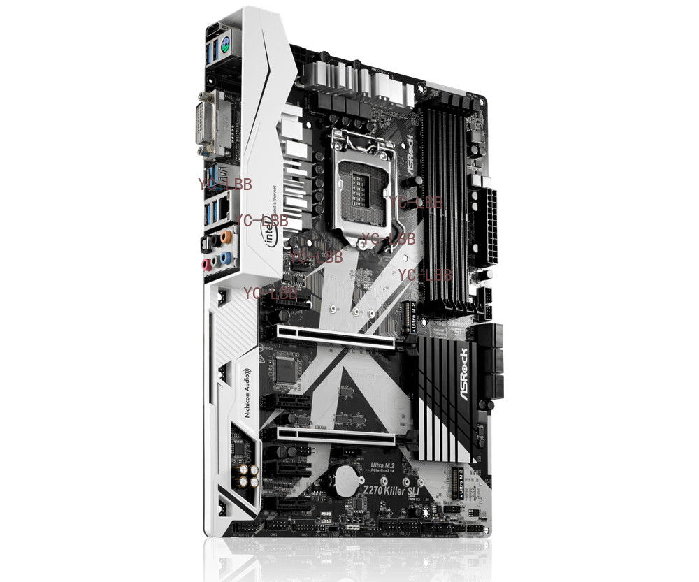 FOR ASRock Z270 Killer SLI 6/7th Gen LGA1151 HDMI DVI-D 64GB Motherboard Test OK
