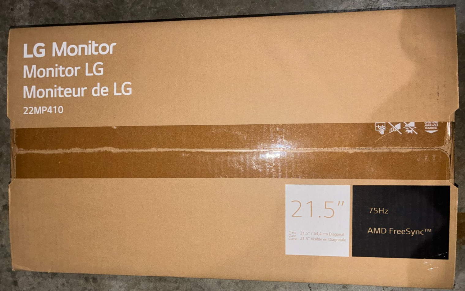 LG 22MP410 21.5" Monitor AMD Free Sync 75Hz New & Sealed
