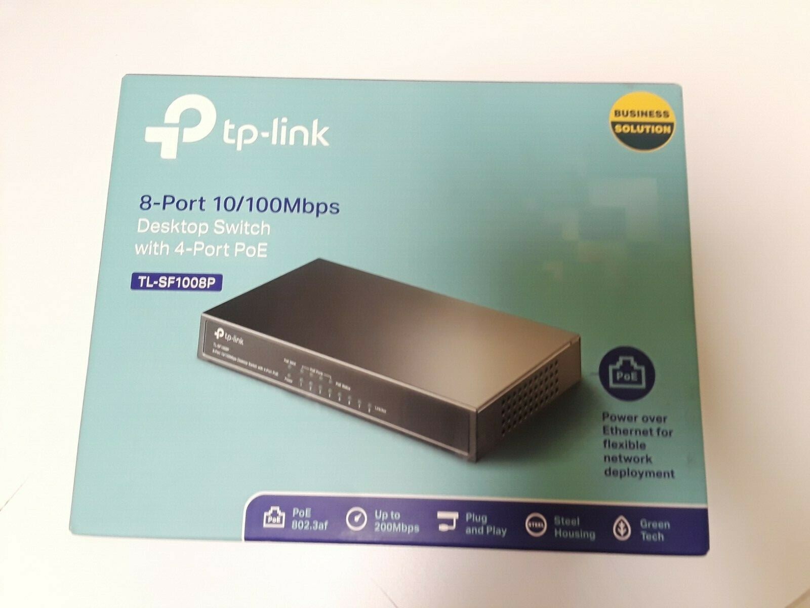 TP Link 8-Port 10/100 MBPS , Desktop Switch WITH 4-Port POE