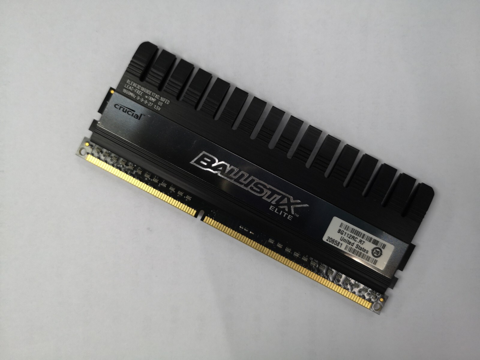 Crucial Ballistix Elite 8GB DDR3 1866 Desktop DIMM RAM PC3-14900 CL9 240pin