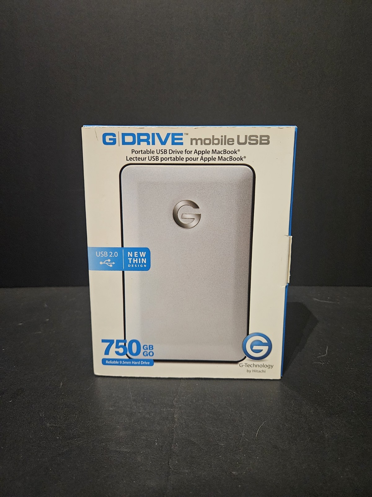 G-Technology 750GB External 5400RPM (0G02013) HDD