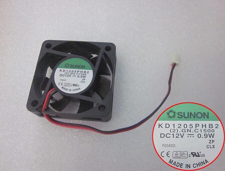 Original authentic KD1205PHB2 DC12V 0.9W 50*50*15mm cooling fan 2-Pin