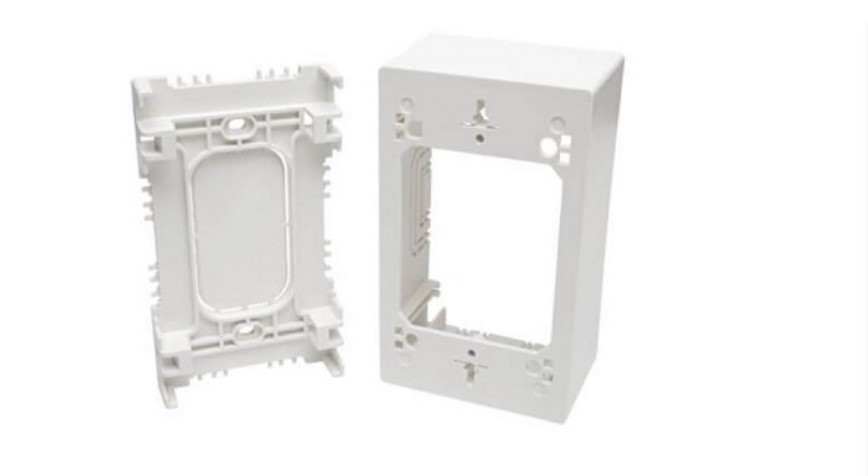 Eaton Tripp Lite Series Single-Gang Surface-Mount Back Box, White  N080-SMB1-WH