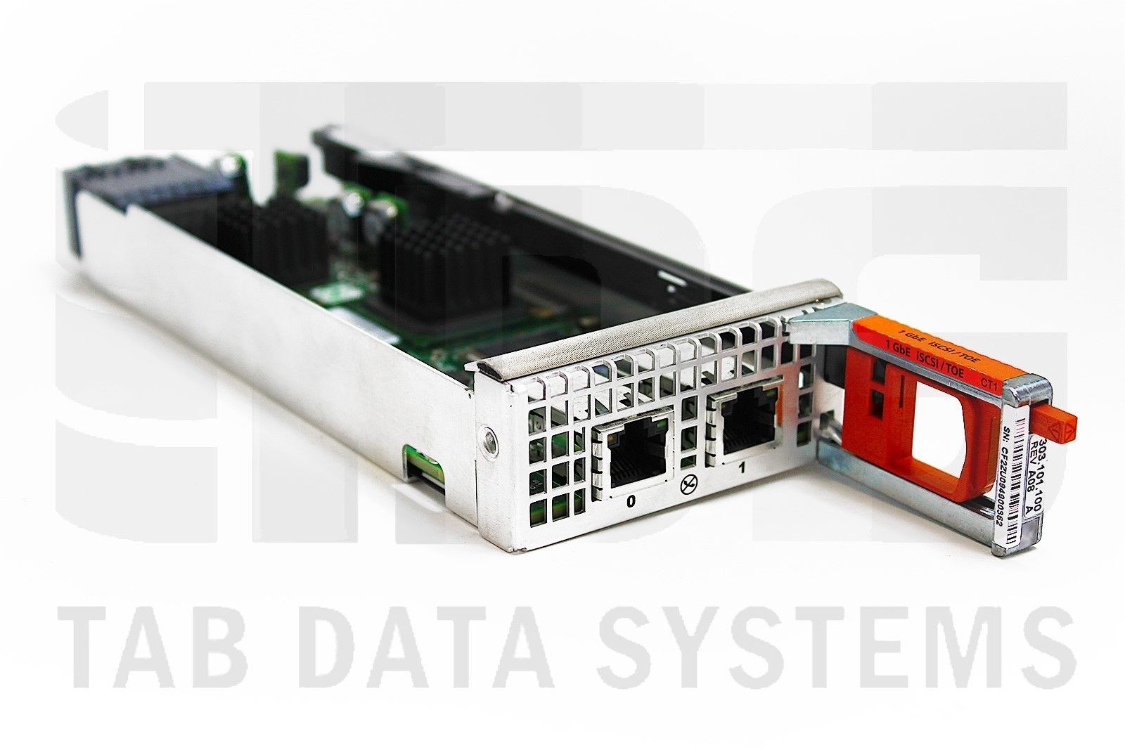 EMC²  CLARiiON Celerra 303-101-100A 1-Gb/s Ethernet 2 Port ISCSI Card (Harpoon)