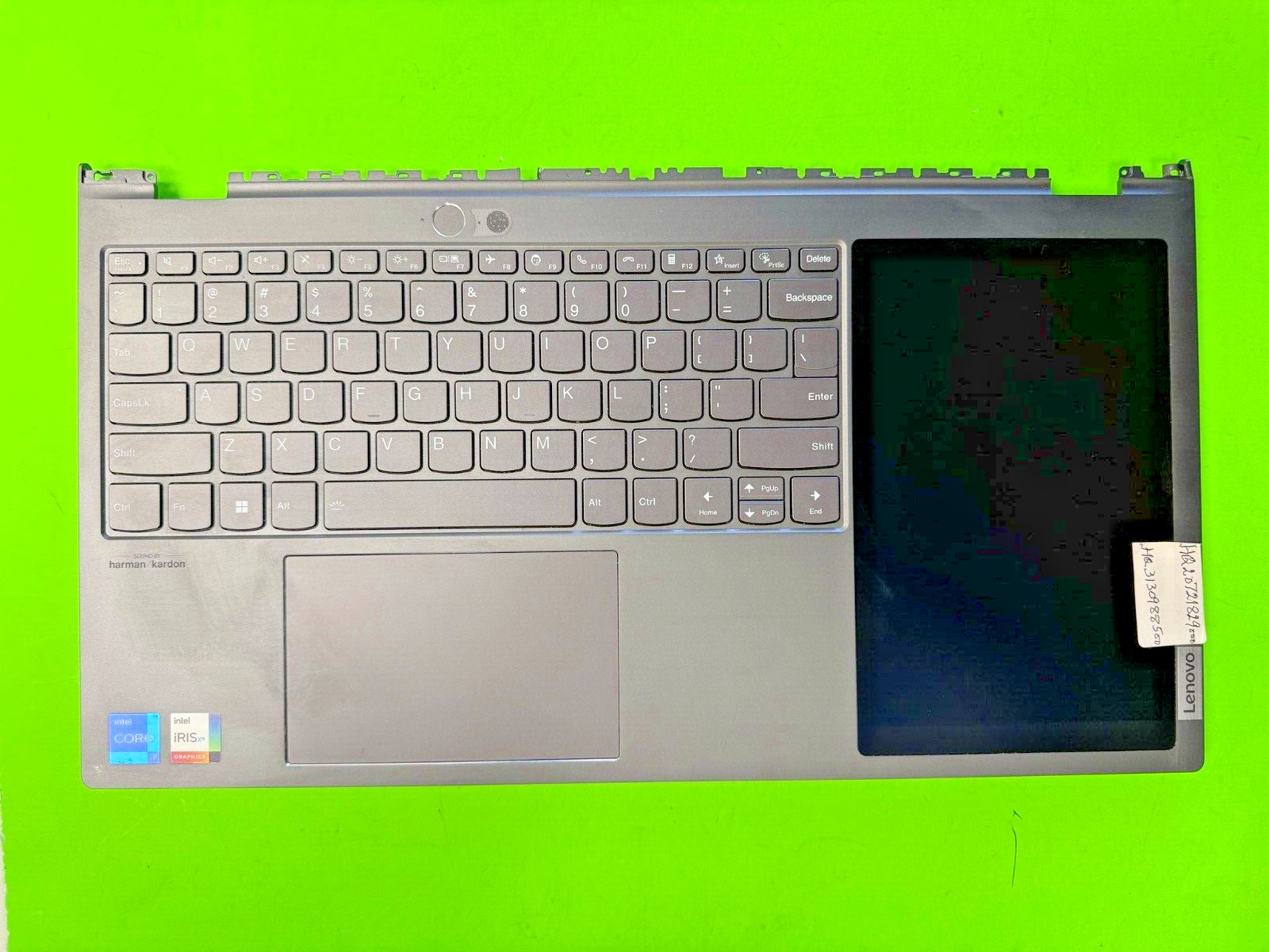 Lenovo Thinkbook Plus Gen 3 Dual Display 17.3" 3K Touch i7-12700H Palmrest
