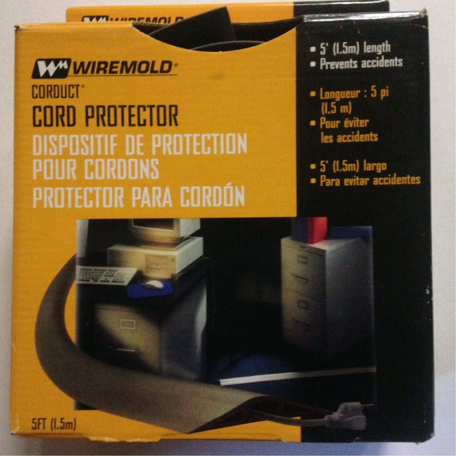 Wiremold Corduct Cord Protector  D 60" (5ft.) CDB5