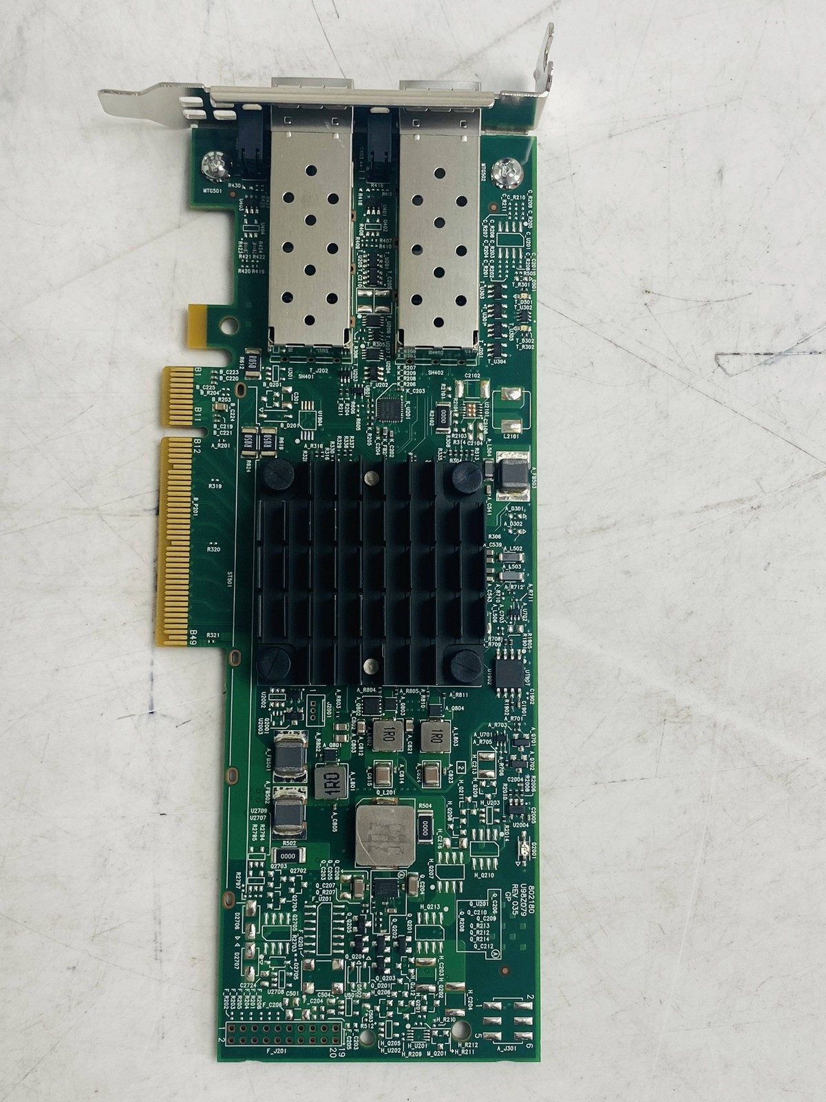 Dell YR0VV Original Broadcom 57412 10Gb Dual‑Port SFP+PCIe x8 LP Network Adapter