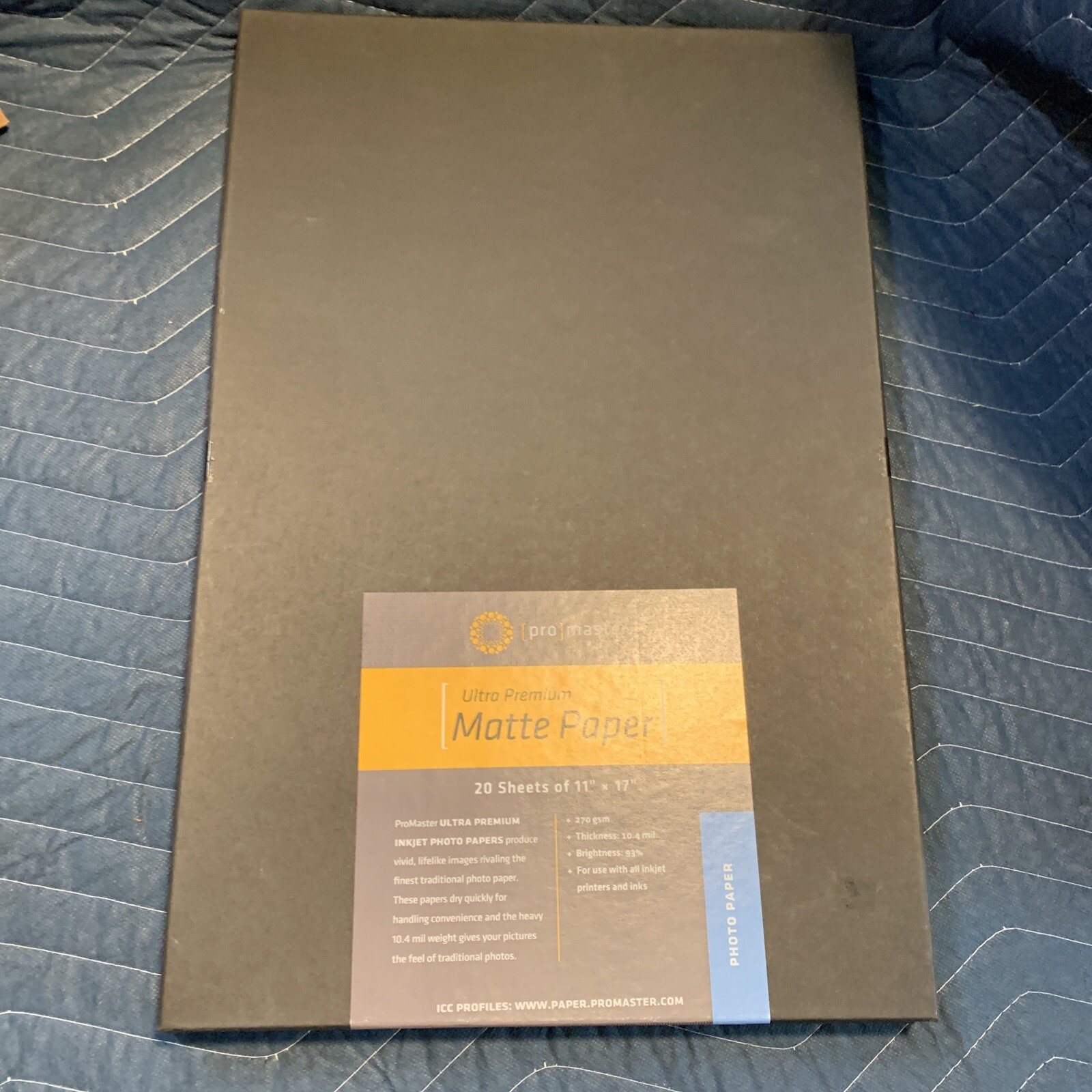 Pro Master Ultra Premium 11 X 17 Matte Paper 20 Sheets