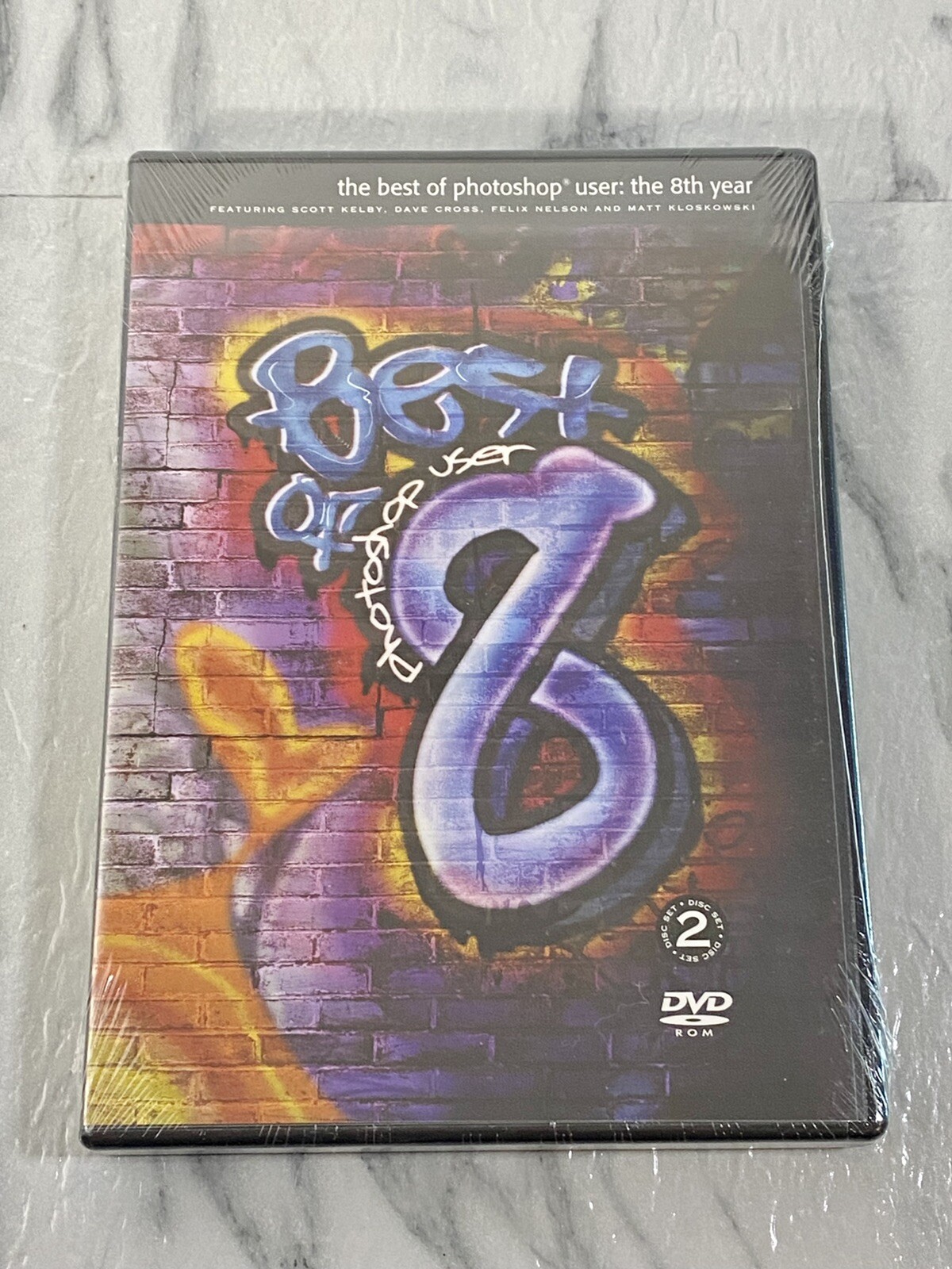 The Best of Photoshop User: the 8th Year (DVD-ROM, 2-Disc Set) BRAND NEW SEALED