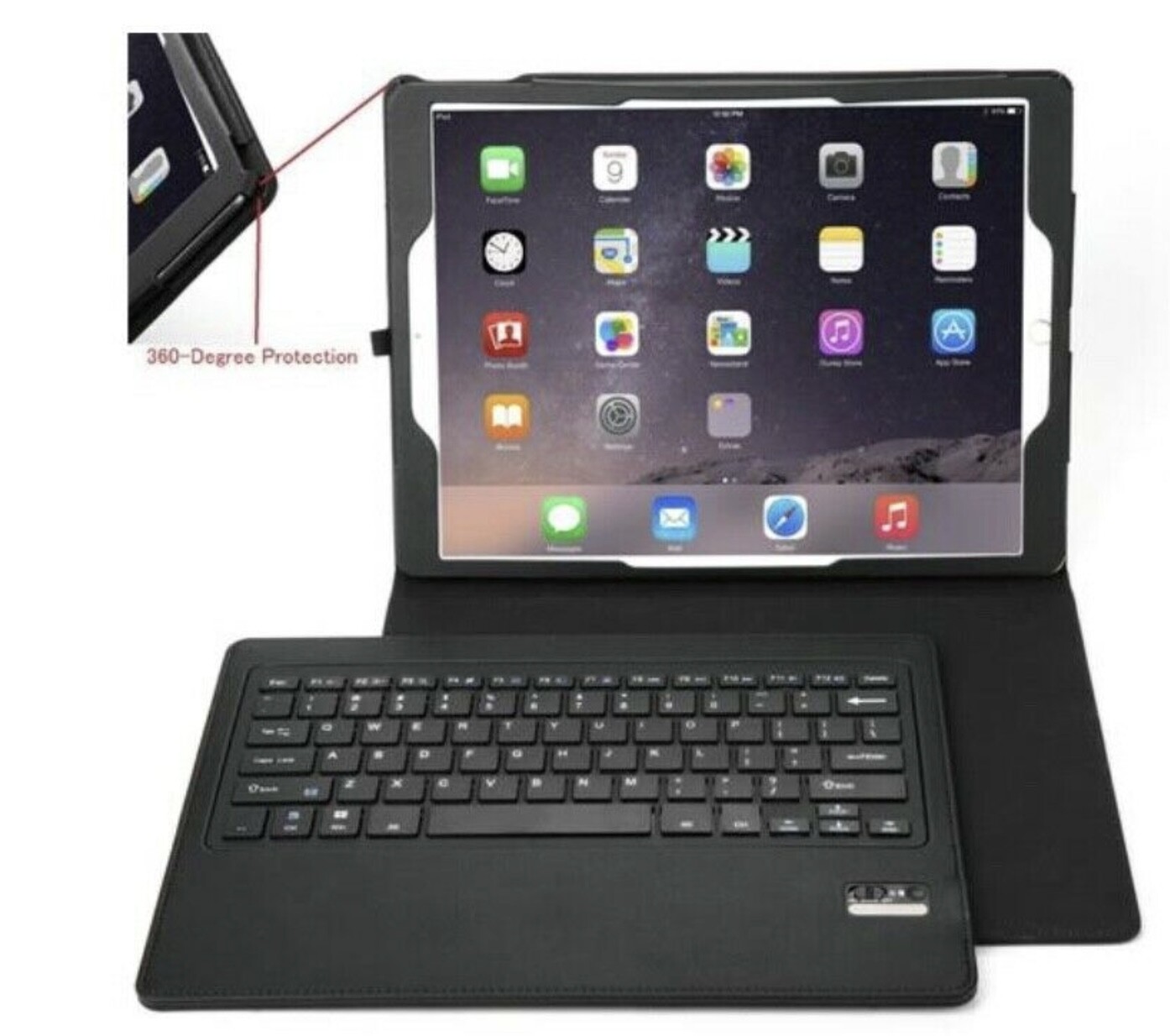 IVSO Wireless Keyboard for iPad 9.7" Protective Case 