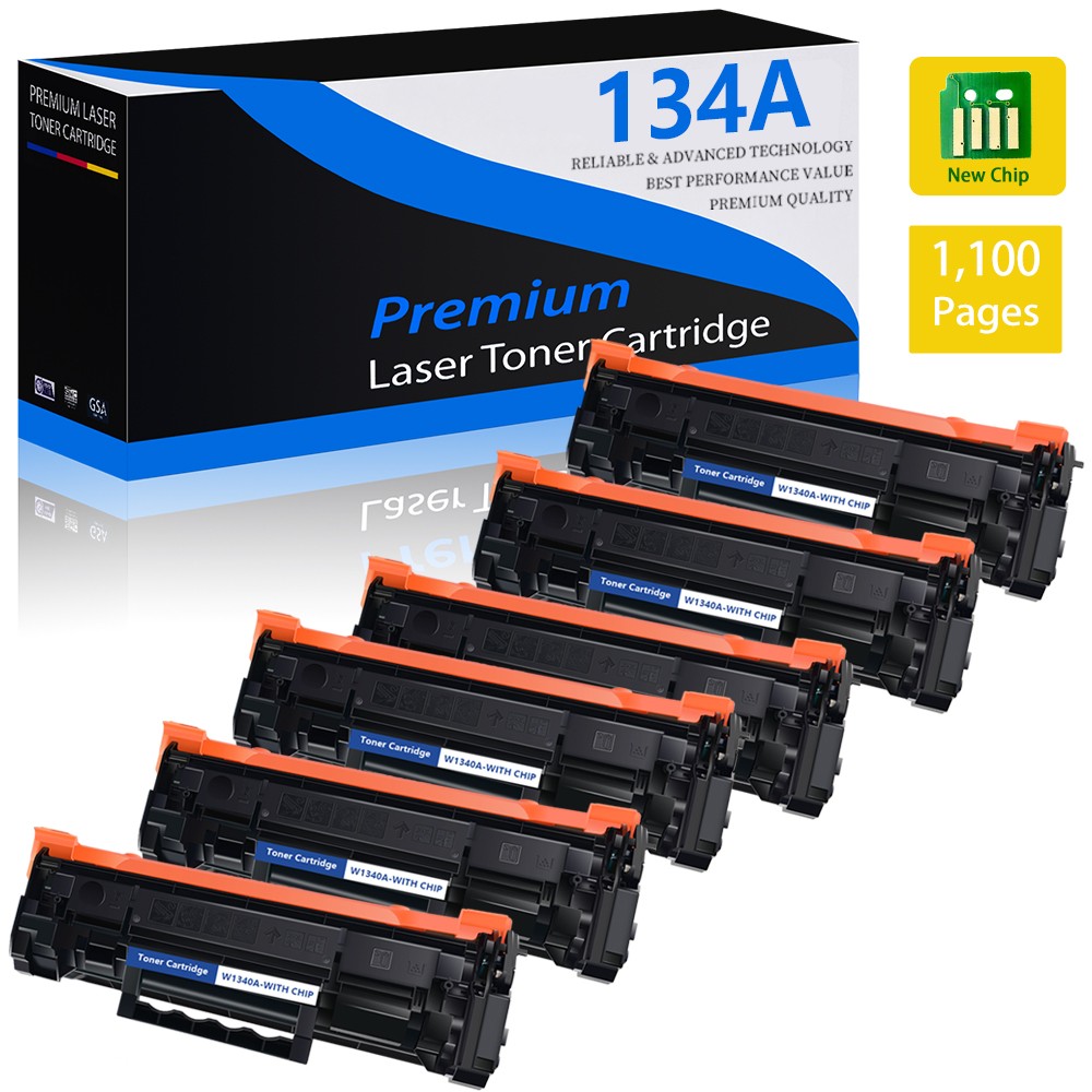 6PK 134A (with CHIP) Compatible Toner Cartridge for HP W1340A M234sdw M209dw