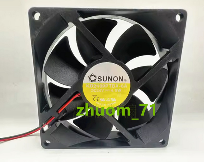 1PC SUNON 9025 KD2409PTBX-6A DC24V 4.5W imverter cooling fan