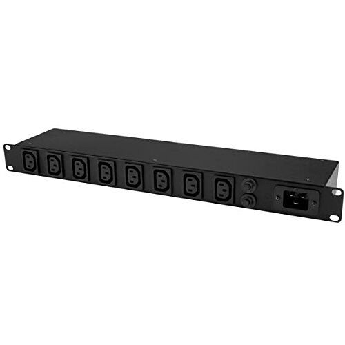 StarTech.com 8-Port Rack-Mount PDU with C13 Outlets - 16 A - 10 ft. Power Cord