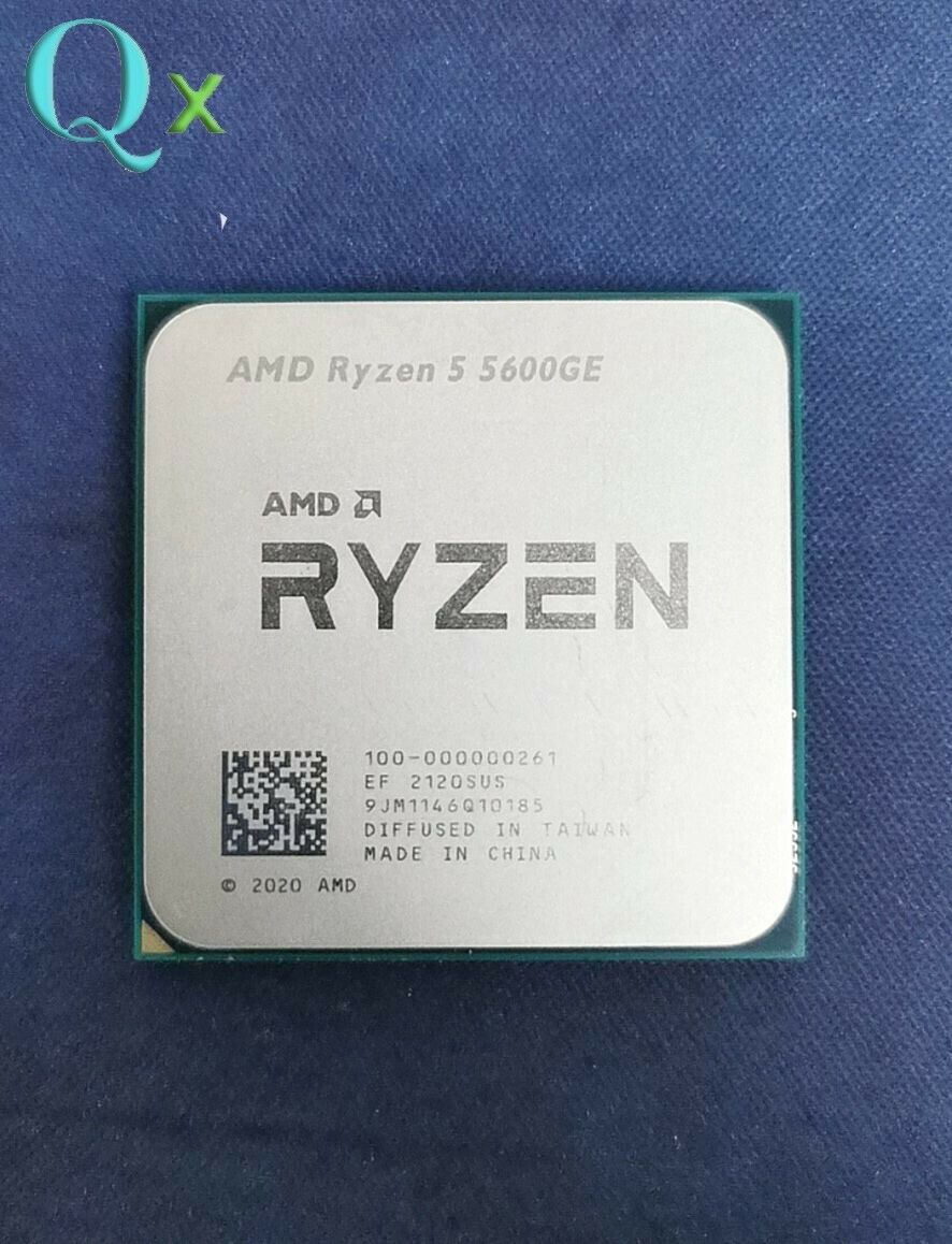 AMD RYZEN 5 R5 5600GE AM4 CPU Processor 6-Core/12-Thread 3.4 GHz Desktop 35W