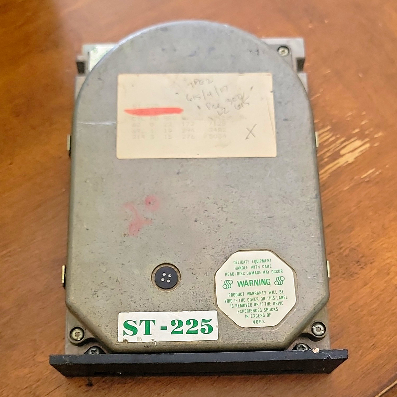 Seagate ST-225 20MB 5.25" ST-506 3600RPM Internal HDD Hard Drive