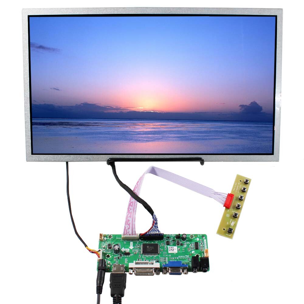 HDDVI VGA LCD Controller Board  15.6 inch G156HTN02 1920X1080 LCD Screen