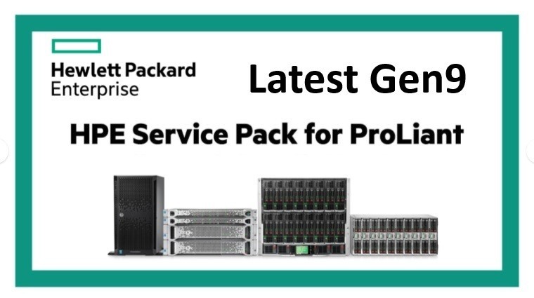 HPE Service Pack ProLiant 9.1 - SPP HP 2022.08 Latest Gen9 Server - Instant Link