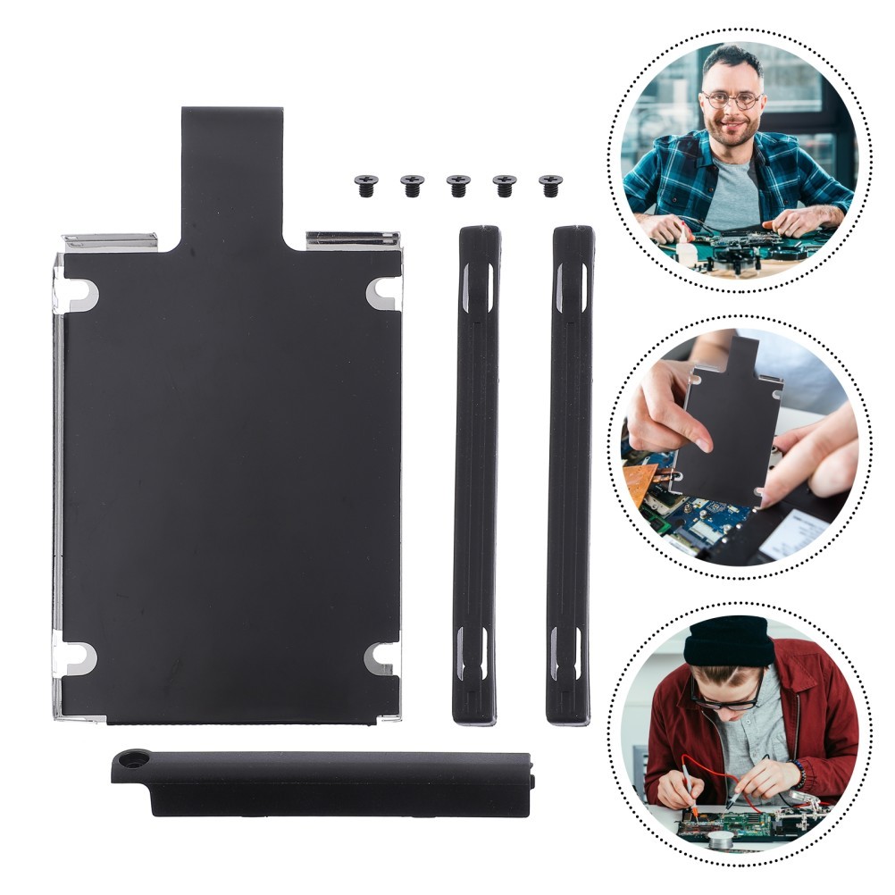 Lightweight Black Hard Drive Bracket Metal Tray for Internal Hdd Mount