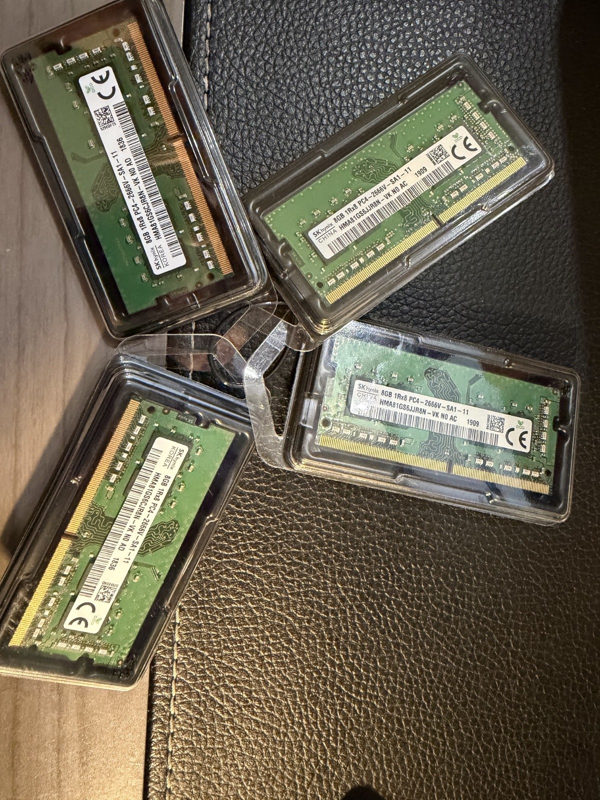 GENUINE SK Hynix 8GB 1Rx8 PC4-2666V-SA1-11 SODIMM HMA81GS6JJR8N-VK Laptop Memory