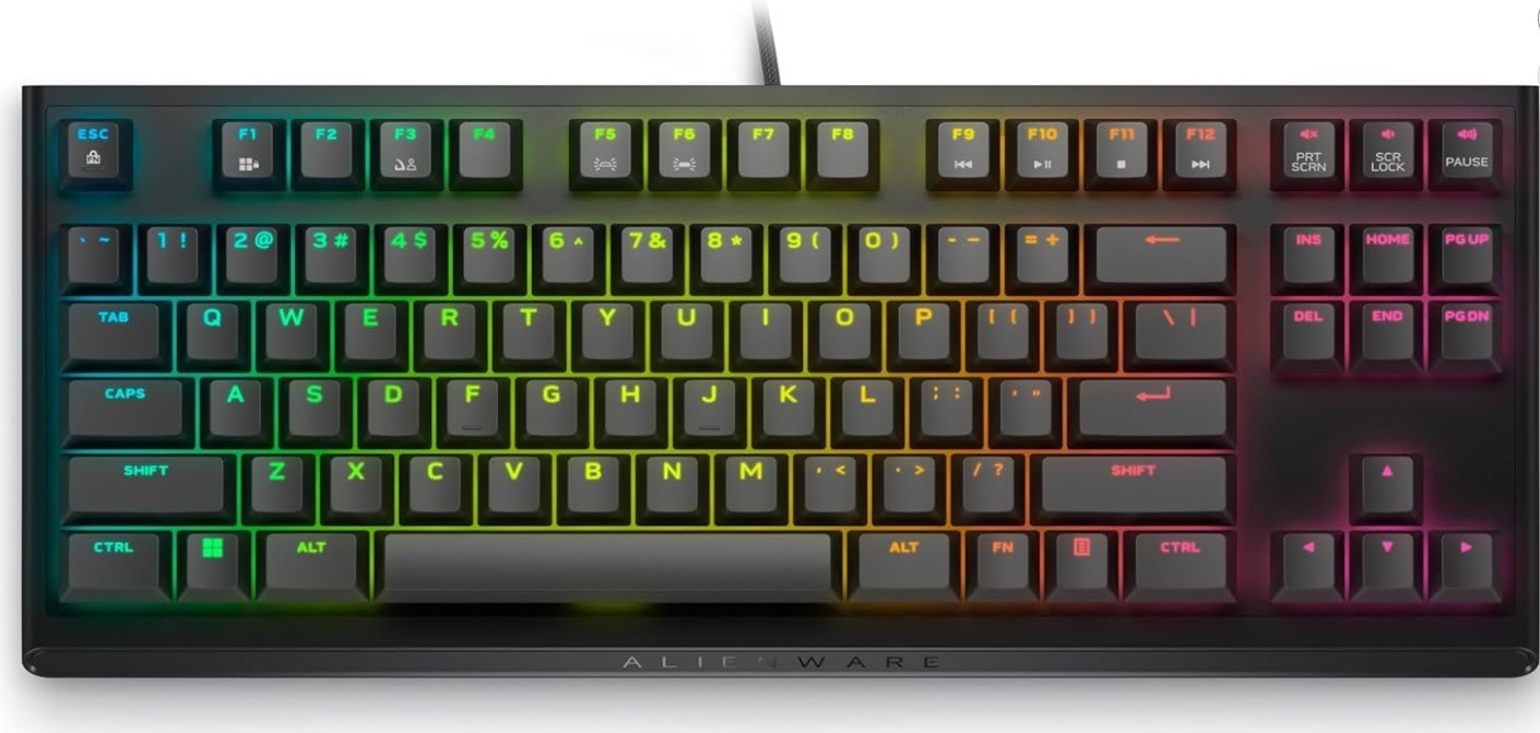 Sealed Tenkeyless Gaming Keyboard - AW420K - Dark Side of The Moon - Wired lb