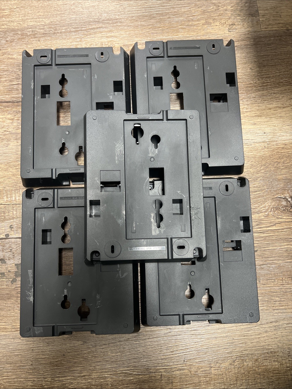 Lot of 5 Wall Mounts For Avaya 9408 9508 9608 9611 9620 Phones (700383375)