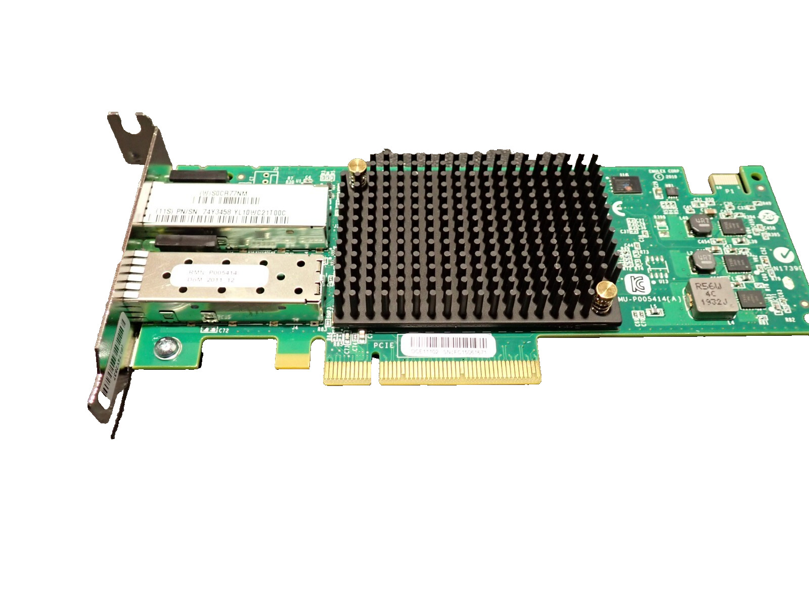 IBM 74Y3458 10Gb Gigabit 2-Port PCIe x8 Internal Ethernet Server Adapter Module