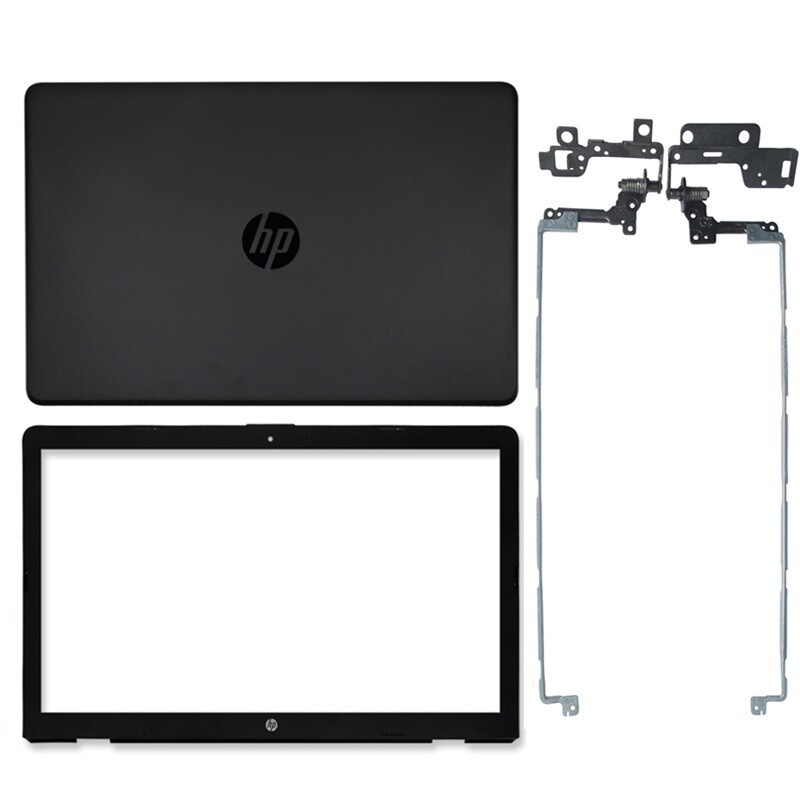NEW for HP 17-BS 17-AK 17-AY Black LCD Back Cover+Front Bezel+Hinges(L+R)  US