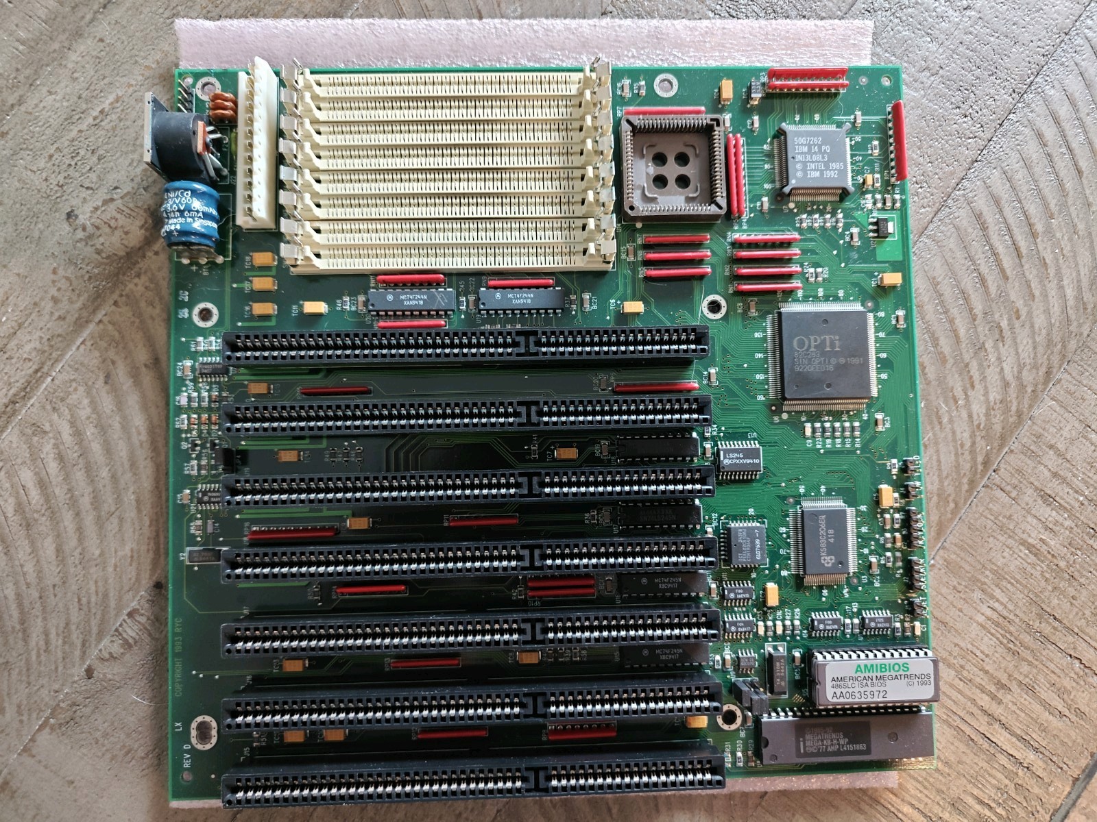 Vintage NEW IBM Opal LX 486SLC2 Motherboard 1993 New Old Stock