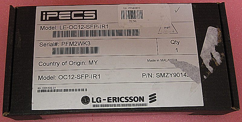 NEW Genuine Brocade/Foundry OC12-SFP-IR OC-12/IR-1 SFP Transceiver