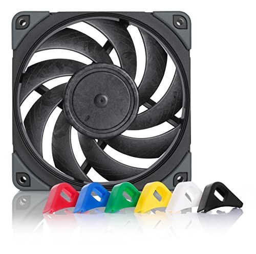 120mm Fan, 4-pin PWM, 12V, 2000 RPM, 22.6 dB, Desktop Cooler