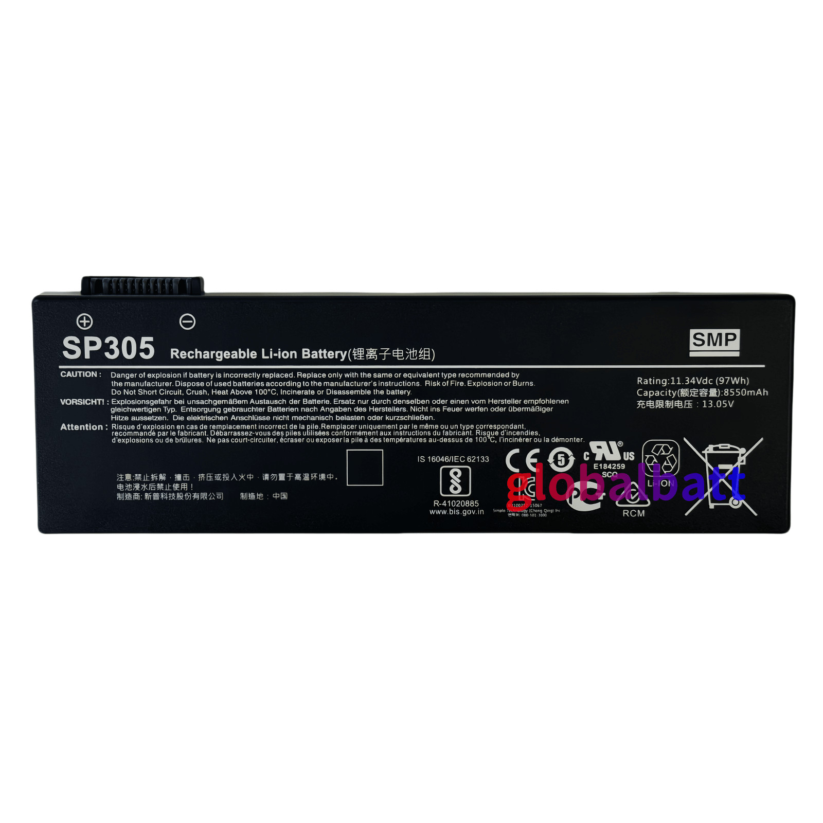 New OEM 97Wh SP305 Battery For Siemens Simatic Field PG M5 6ES7798-0AA08-0XA0