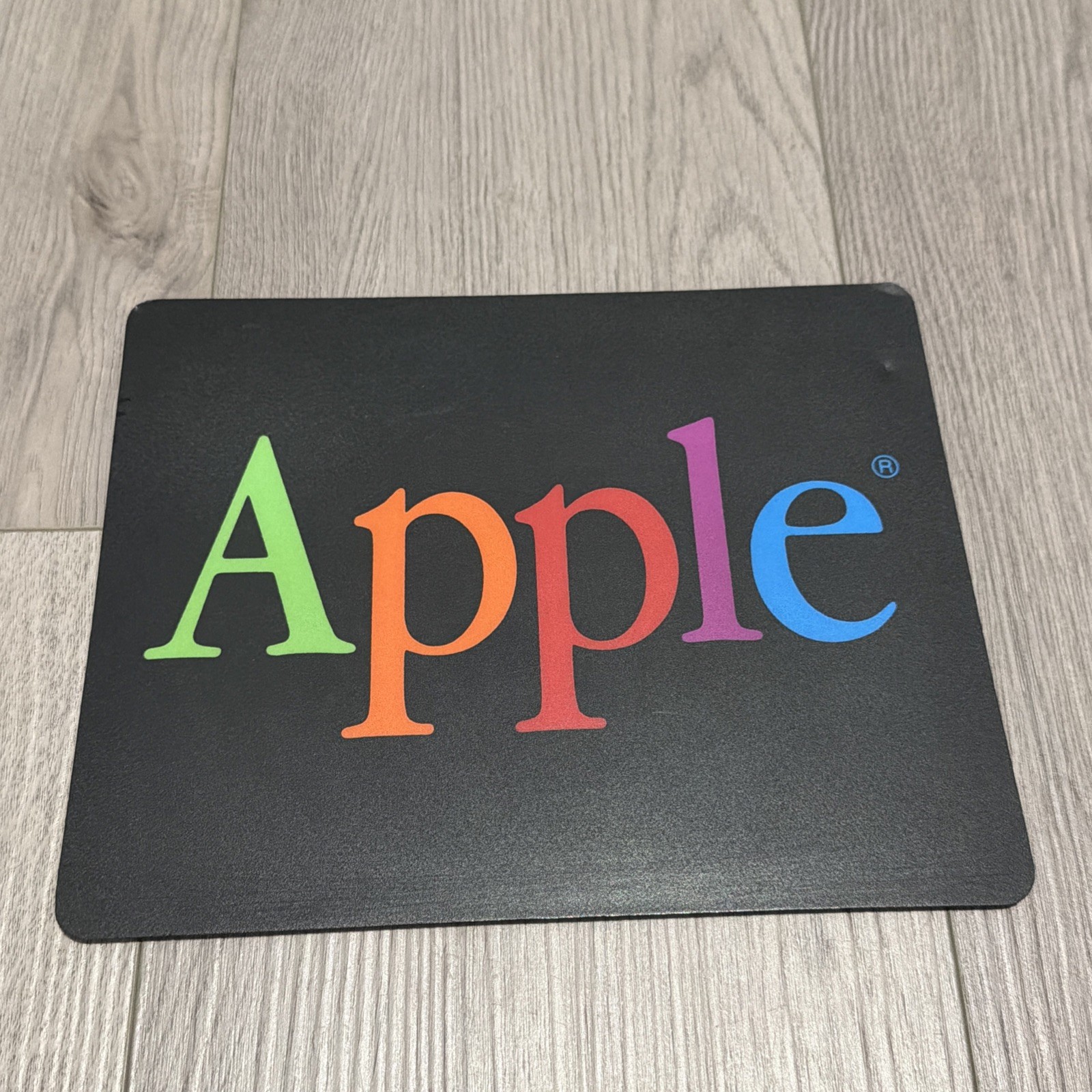 Apple Computer Vintage Mouse Pad 1980s-1990s Logo Rare Original Accessory
