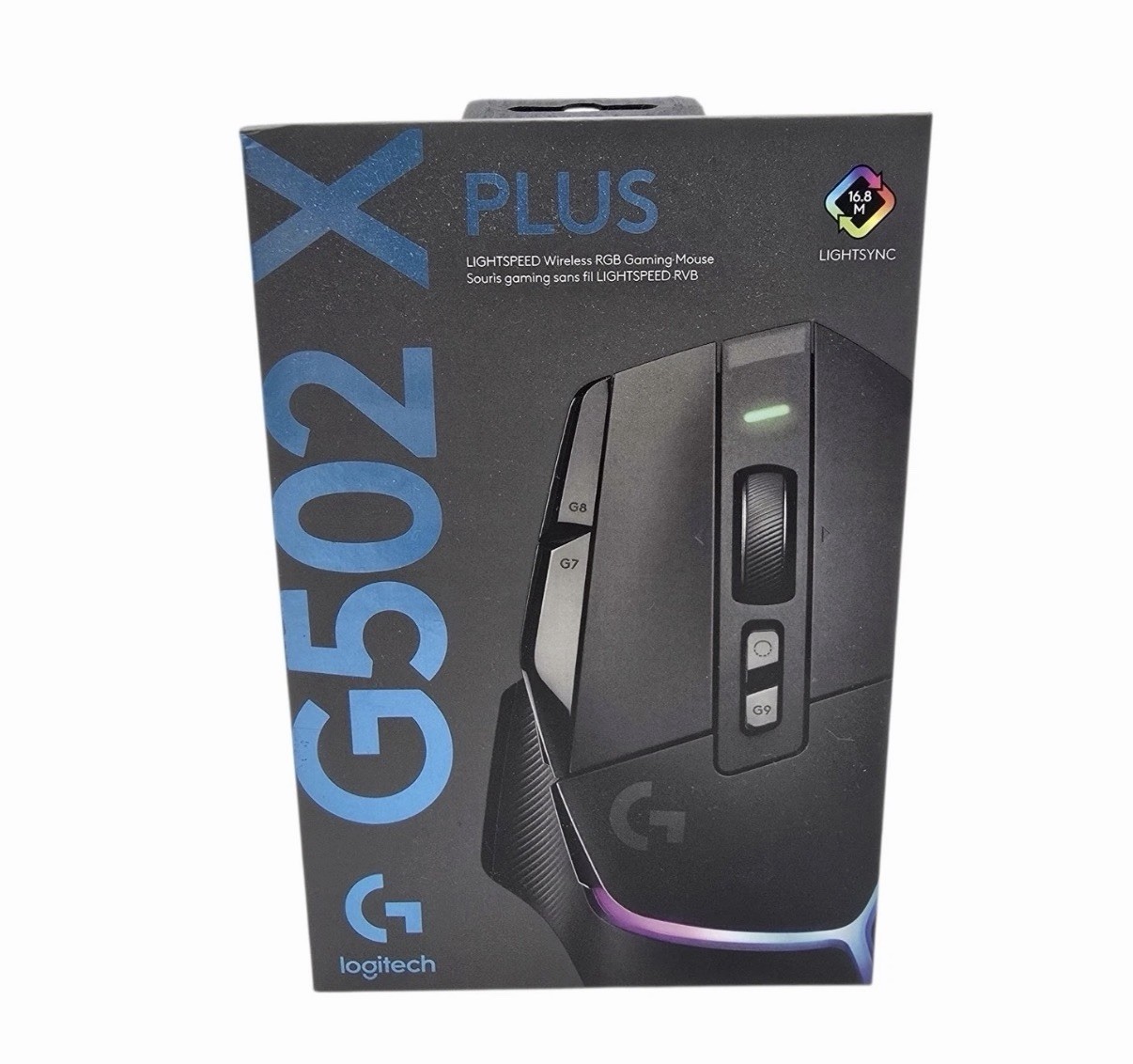 Logitech G502 X PLUS Lightspeed Wireless Gaming Mouse Black Brand New