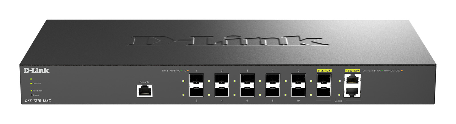 *NEW* D-LINK DXS-1210-12SC Managed 12 port 10 Gigabit Web Smart Switch