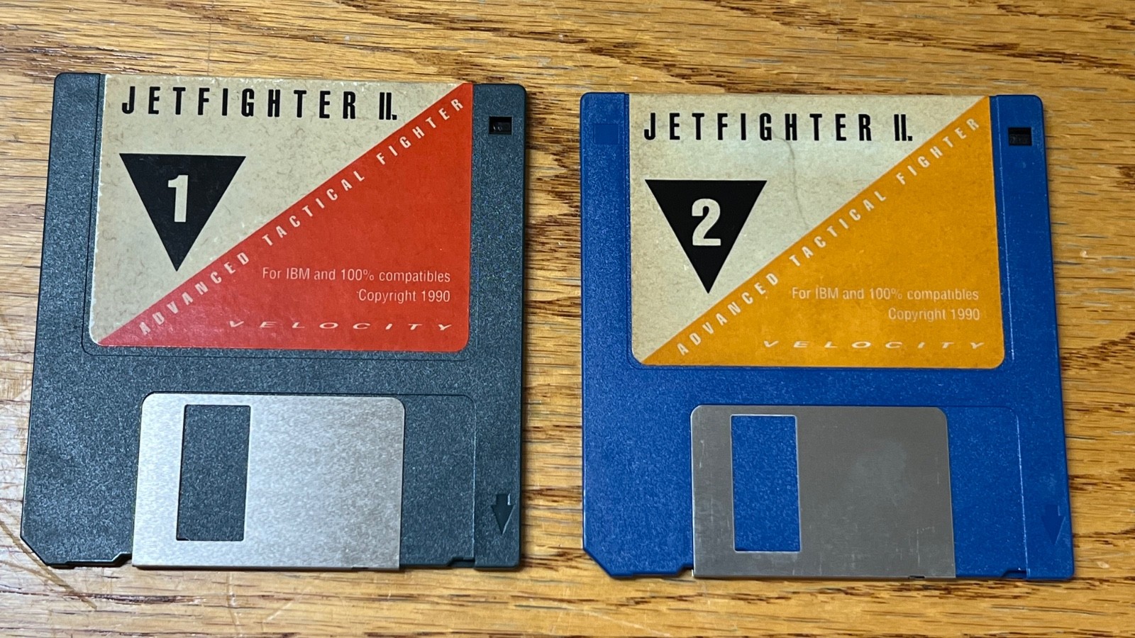 Jetfighter II / PC Game 2 Disk Set