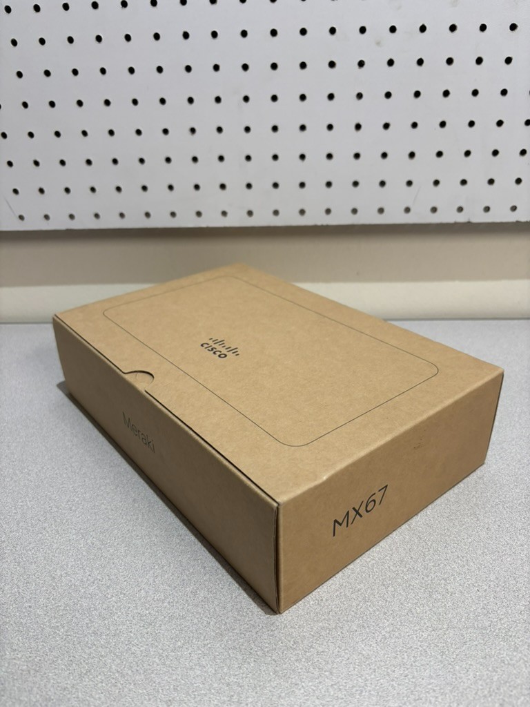 Cisco Meraki MX67-HW Cloud Managed Security Appliance UNCLAIMED New