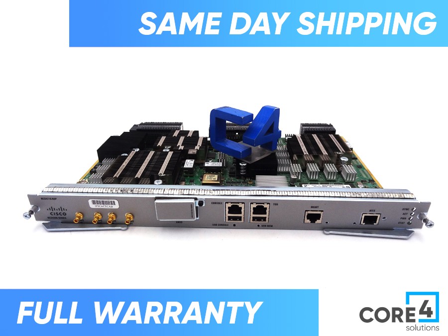 CISCO NCS4216-RSP NCS 4216 ROUTER & SWITCHING PROCESSOR CONTROLLER MODULE