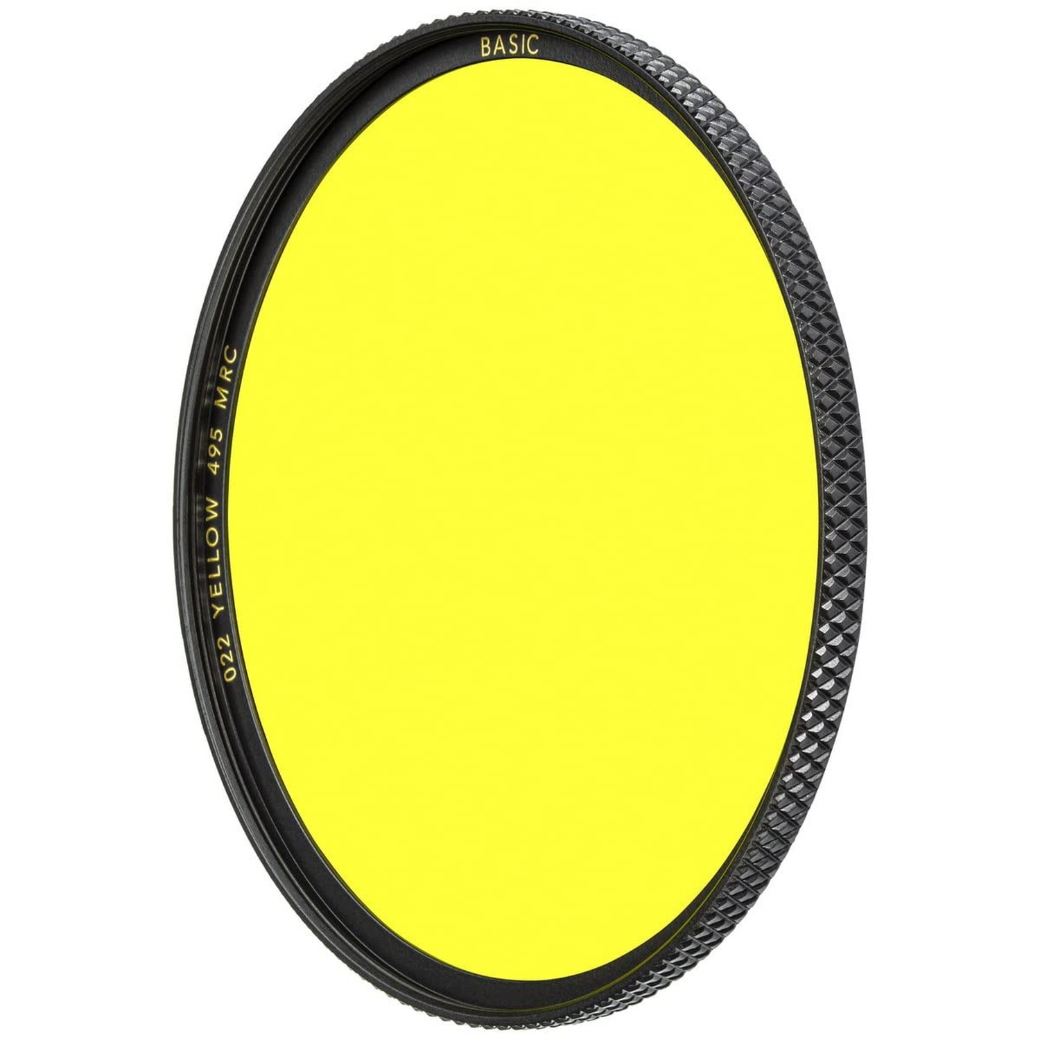 B+W 43mm Basic Black & White (Yellow) MRC 022M Glass Filter