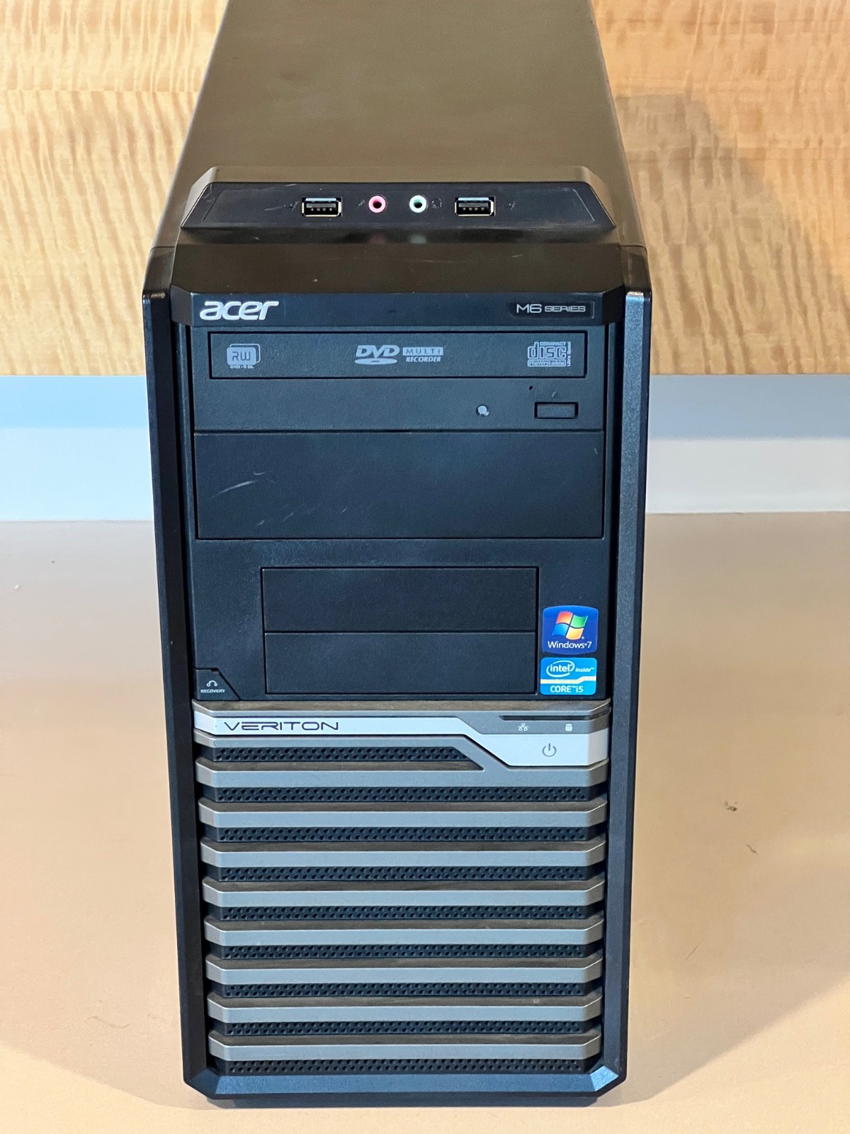 Acer Veriton M6620G Intel Core i5-3470 3.2GHz 8GB RAM 500GB HDD - READ