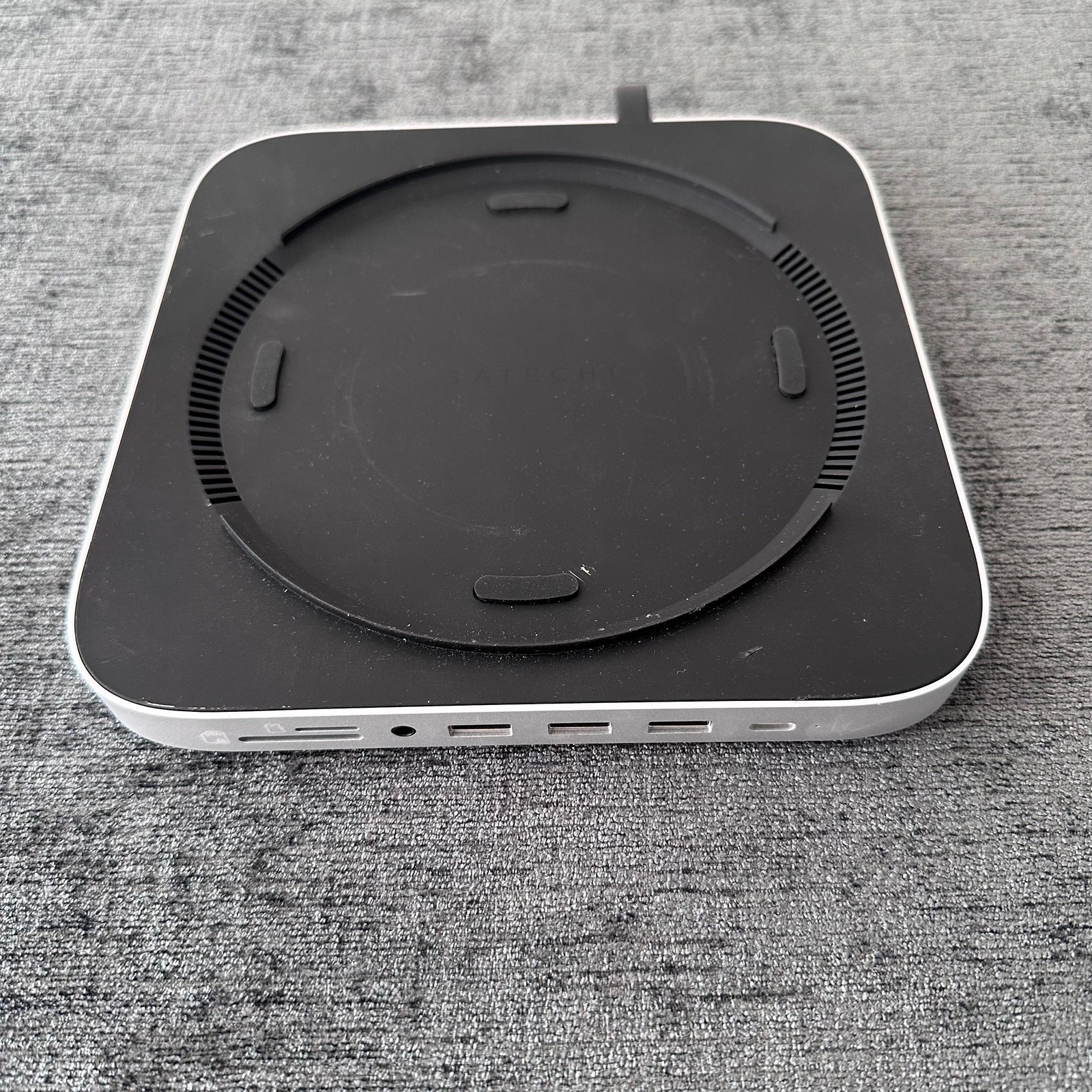 Satechi Type C Stand and Hub with NVMe SSD Enclosure Mac Mini Docking Station