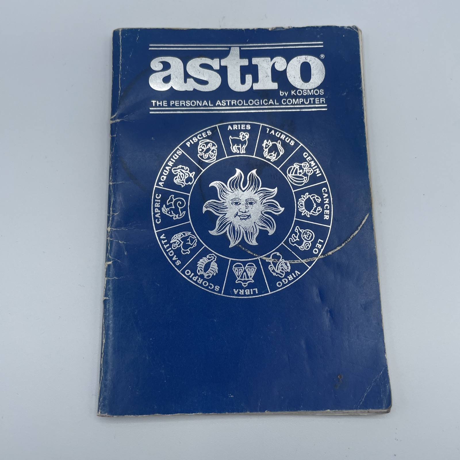 Astro by Kosmos Personal Astrological Computer, Vintage 1979,  booklet only