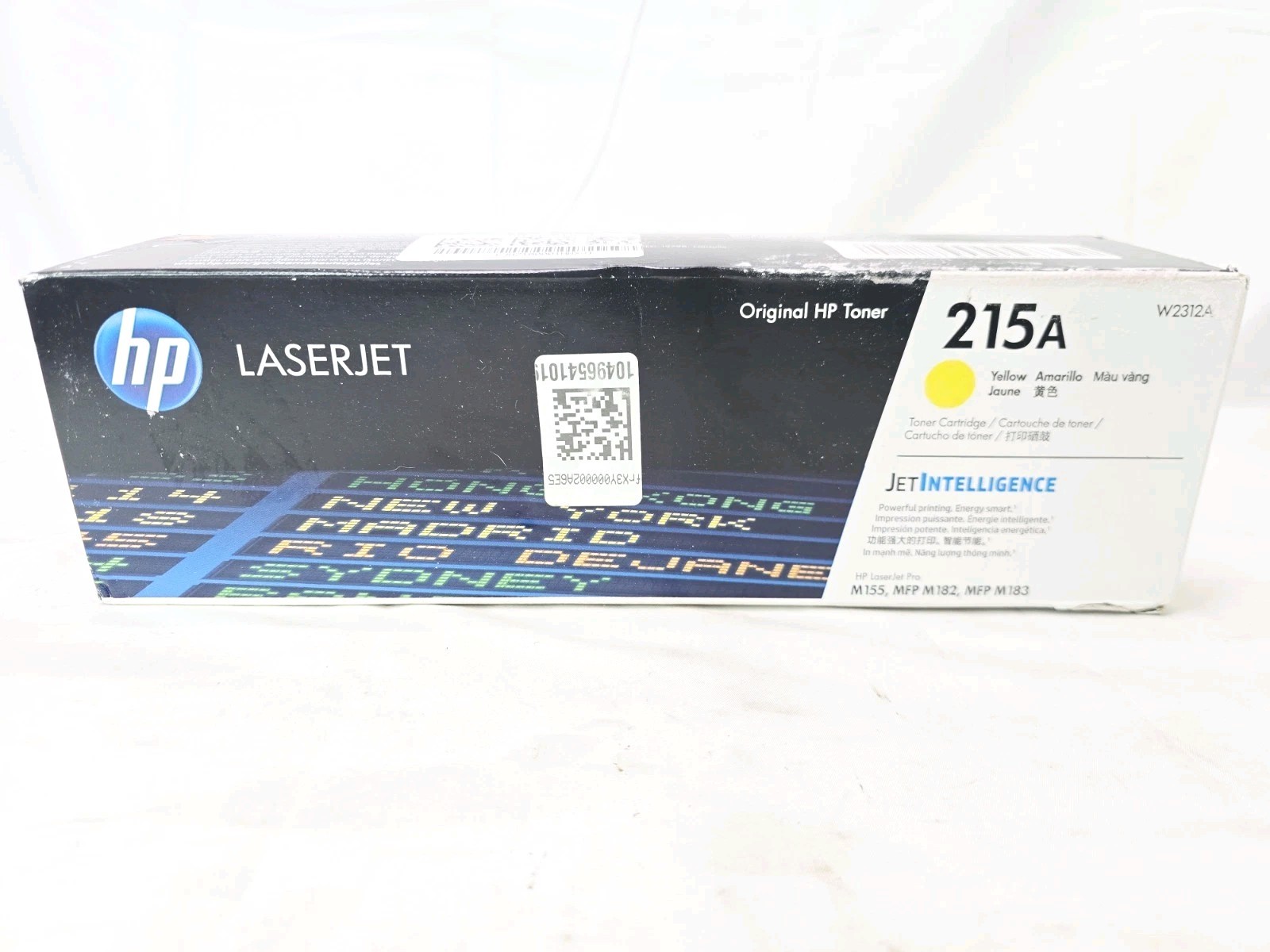 Genuine HP 215A (W2312A) Yellow Toner Cartridge New Sealed 