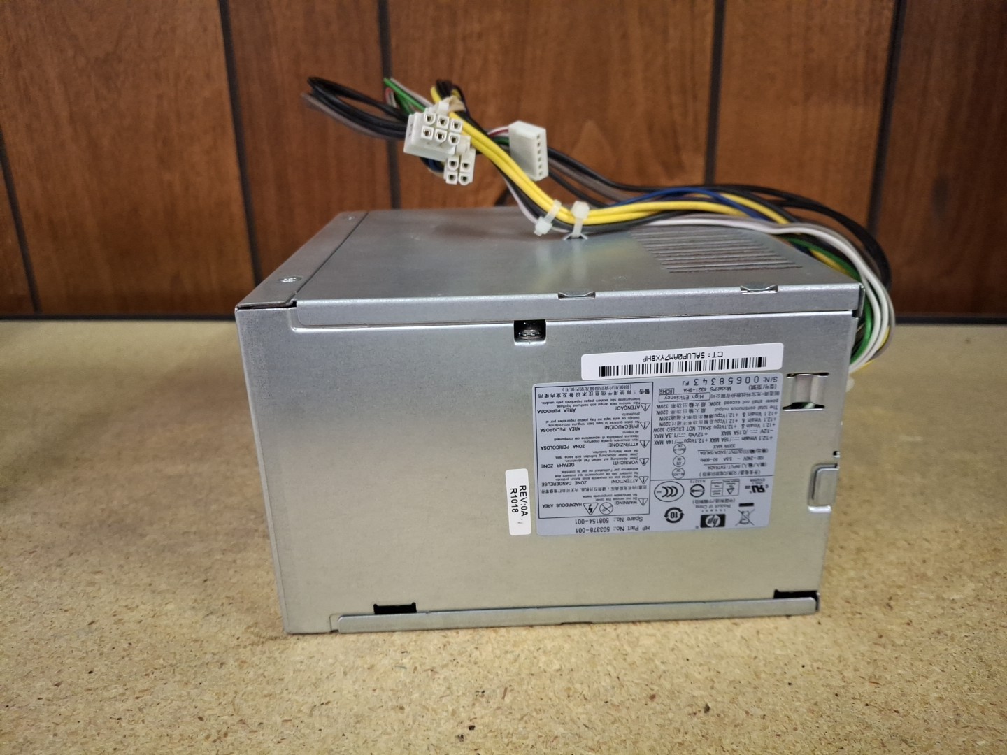HP PS-4321-9HA   P/N: 503378-001 REV 0A