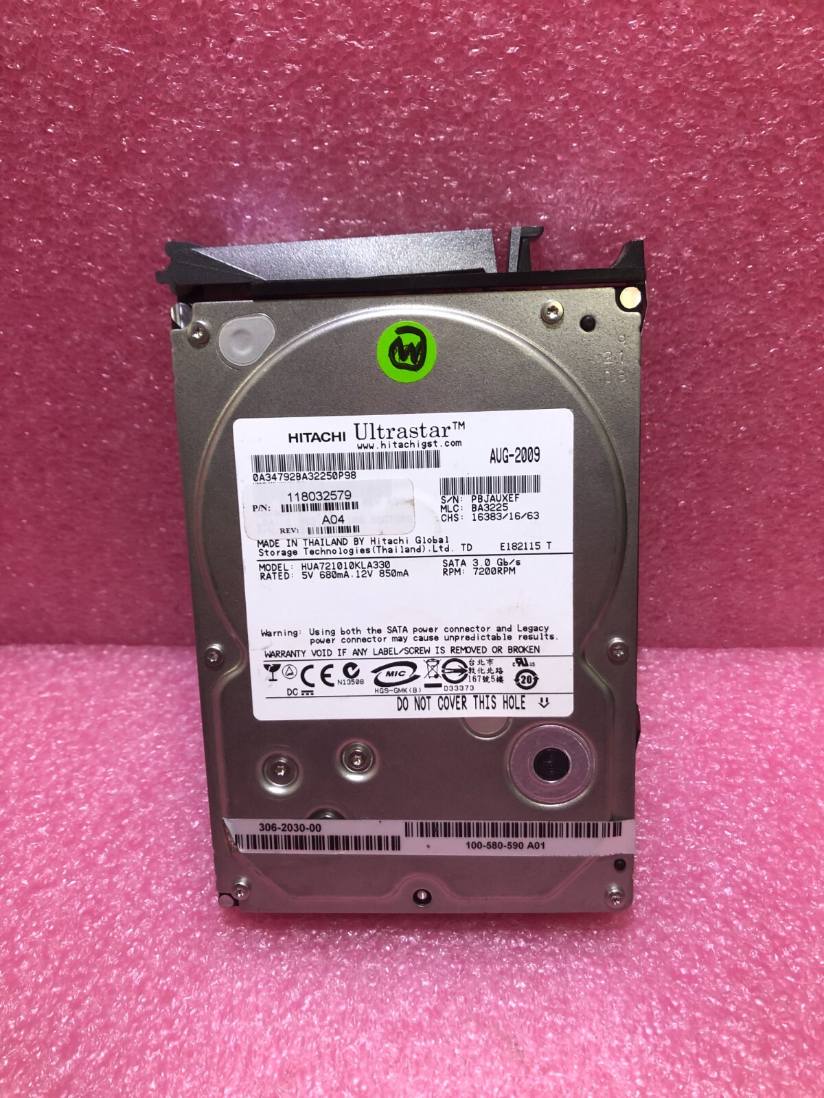100-580-590 EMC 1TB 7.2K SATA 3.5'' HDD