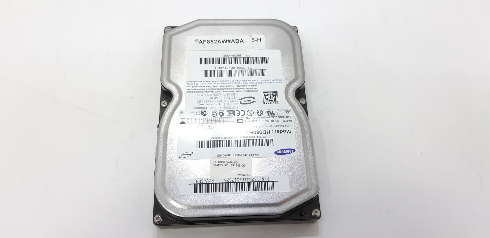 Samsung SpinPoint HD080HJ P80SD 80GB SATA-II 3.5" Internal Hard Drive